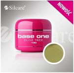 100 Olive Tree base one żel kolorowy gel kolor SILCARE 5 g
